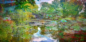 Monet Seerosen Teich (Himmel)